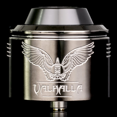 Valhalla V2 RDA in Polished Gunmetal By Vaperz Cloud