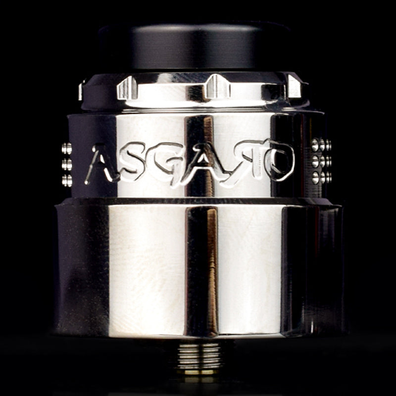 Asgard mini RDA in Polished Stainless Steel By Vaperz Cloud