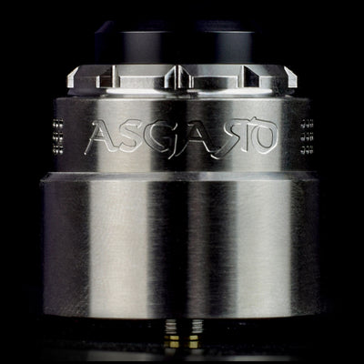 Asgard RDA in Brushed Stainless Steel By vaperz Cloud