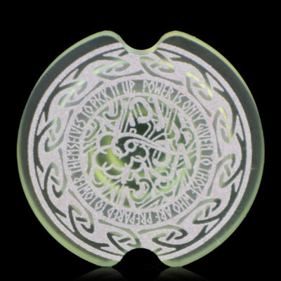 Sceptre Acrylic Button in Green By Vaperz Cloud