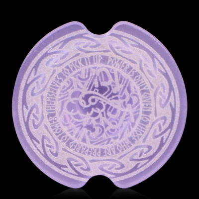 Sceptre Acrylic Button in Purple By vaperz Cloud