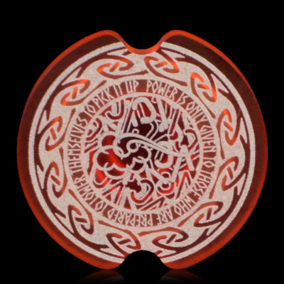 Sceptre Acrylic Button in Red By Vaperz Cloud