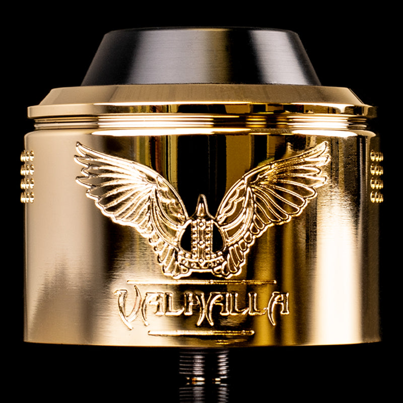 Valhalla V2 RDA in 24k Gold By Vaperz Cloud